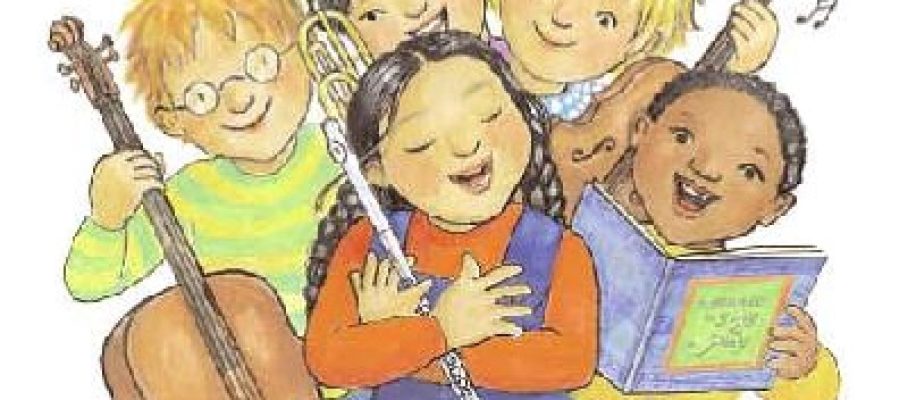children playing and singing 4