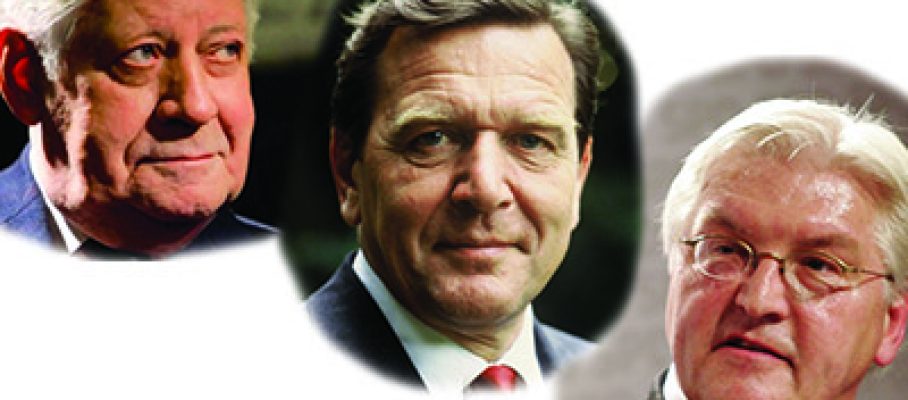 Schmidt Schröder Steinmeier
