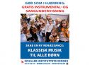 Interview med Hjørring Musikskole lærer Christian Larsen om Hjørring-modellen for gratis musikundervisning for alle børn