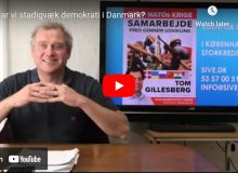 Har vi stadigvæk demokrati i Danmark? POLITISK ORIENTERING med Tom Gillesberg den 25. oktober 2022